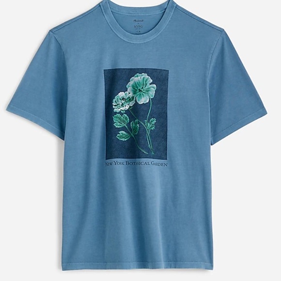 Madewell x NYBG Graphic Tee Size Large - Picture 6 of 8